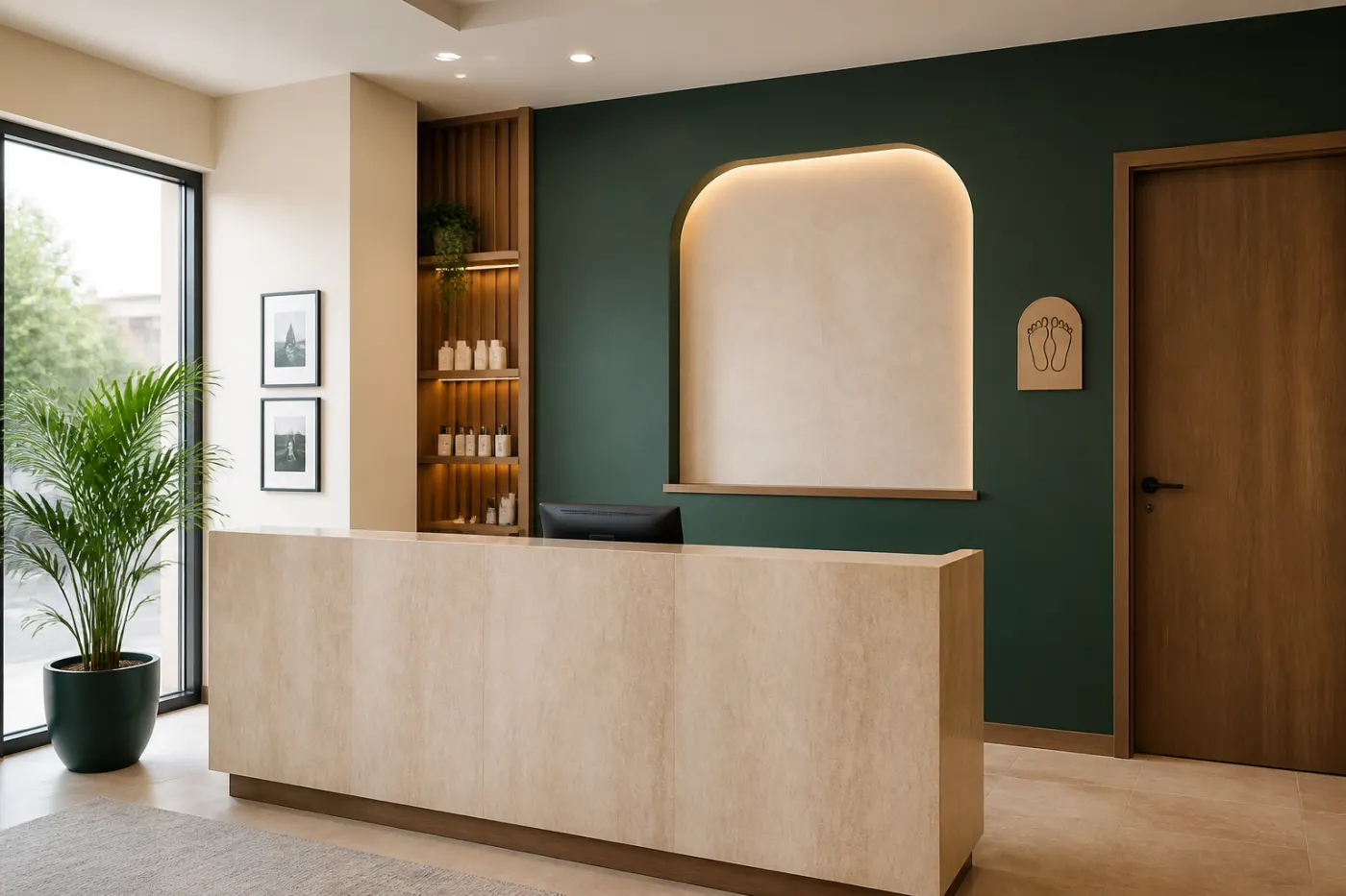 The refined reception at Foot Relief Privé Bengaluru